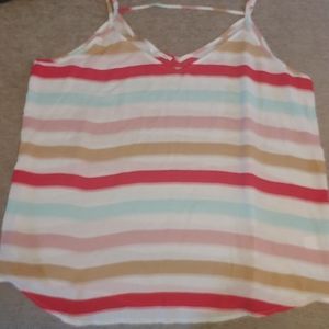 Maurices Striped Spaghetti Strap Tank NWOT
